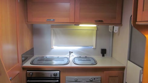 Henry – 4 berth Elddis 100 Sunseeker - 6 Belts