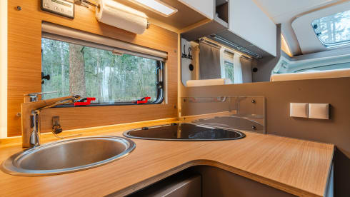 Spacious and luxurious 2-person semi-integrated from 2023