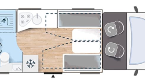 Jules – Jules on the road... (new spacious mobile home - 4p)