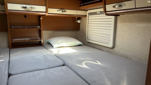 4-person comfortable Hymer