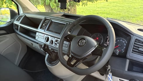 Caledonia  – VW custom campervan hire from Edinburgh Airport - Highlands Scotland 