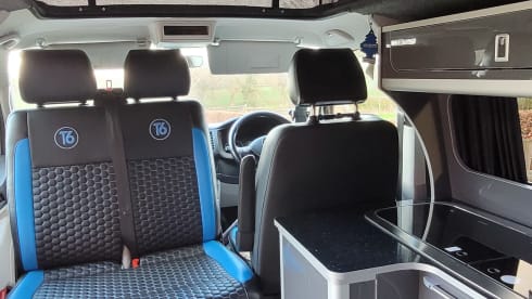 4 berth VW transporter campervan from 2016