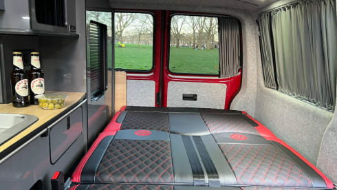 Ruby – Automatic VW T6 4 Berth Campervan with Poptop & Heater
