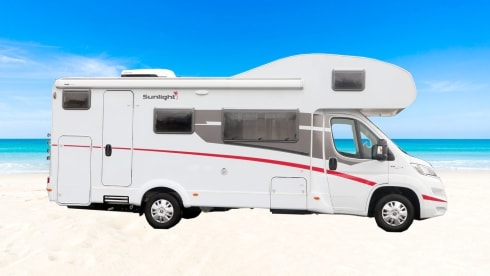 Sunlight – Reisemobil Sunligt mit 6 Schlafplätzen