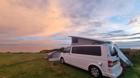 Kever – Our beautiful white VW camper
