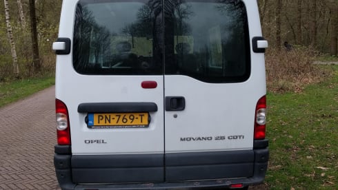 Self-build van from 2010, 9 persons