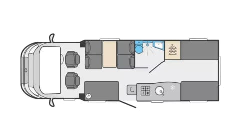 6 berth Swift Edge from 2022