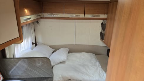 Monty  – The Best 4 berth Ford semi-integrated from 2011. 