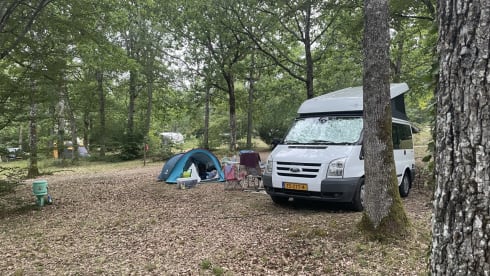 Ford Nugget Westfalia with pop-up roof