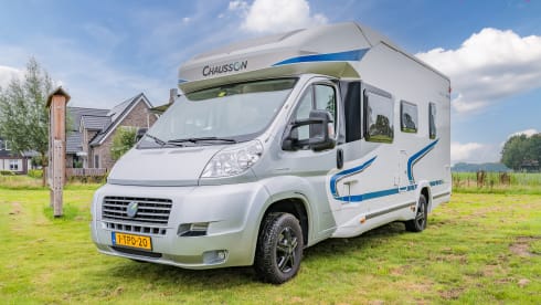 Camper met sfeer – 4 Person Chausson half integral