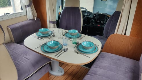 RIMAWA'tje  – Spacious and comfortable Fiat alcove