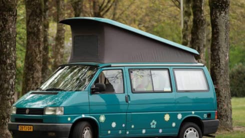 Happy - Cozy and robust VW T4 California with sleeping roof