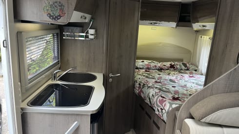 " Dushi bida " –  Pilote P600 compact camper for 2 people from 2015