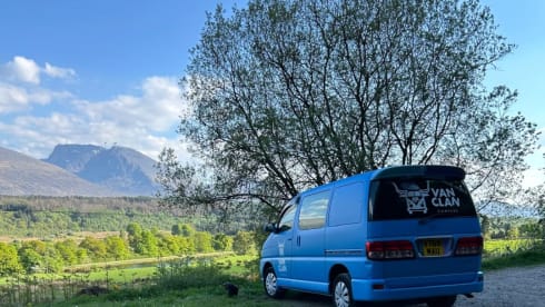 Panther – 2 berth camper, very easy and fun to drive - insurance included.