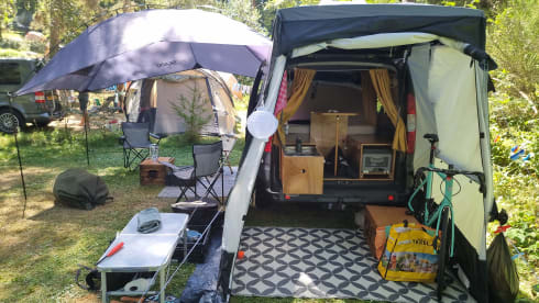 Fiat Doblo Malibu – Hobo/stealth/semi offgrid mini camper.