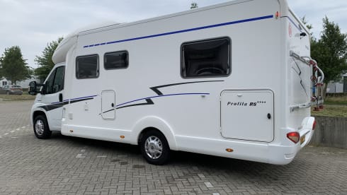 nette en verzorgde 4 persoons camper