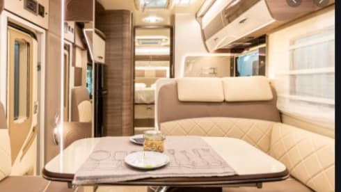 Horvathshouseonwheels – LUXURY Family Motorhome with 5 full sleeping places!