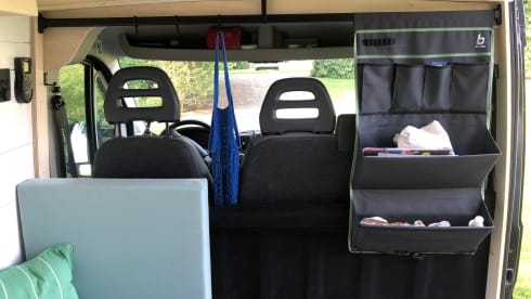 Off-grid campervan