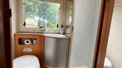 6p Adria Mobil alcove from 2005