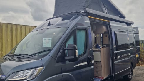 Skye – Brand New 4 berth Pop Top Camper!