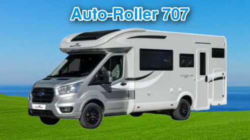2025 Roller Team 707 Auto  – 2025 5 posti letto/Auto, cuccette, ampio salone  