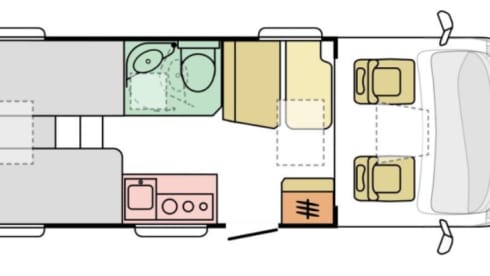 Compact – 2-person Adria Compact
