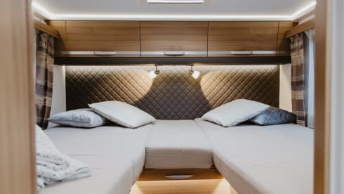 25. Luxury Adria Matric 670 SL for 4 persons
