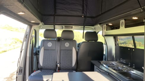 4 berth Volkswagen Transporter from 2016