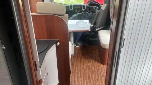 Luxury home on the road – 5 berth Fiat ducato, Super Brigg 695, 2017