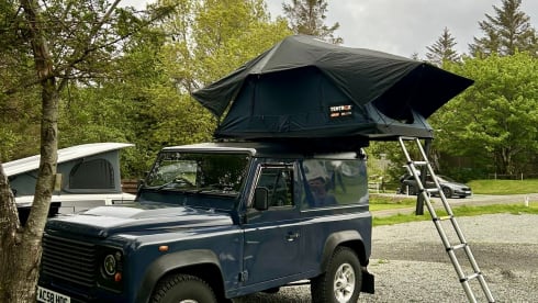 Land Rover Rooftop a 2 posti letto del 2012