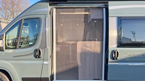 Betty Ruth – Elddis 4 berth Automatic Campervan 2024 With Double Bed Pop Top