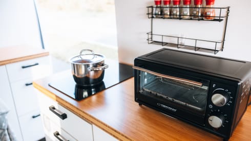 Luxurious campervan with stylish interior