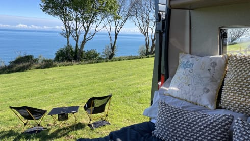 Our home away from home  – 4 berth Swift bus from 2018