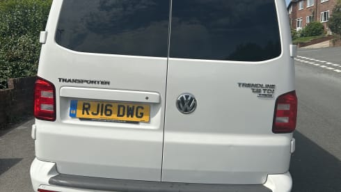 VW transporter converted for 2