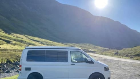 4 berth Volkswagen T5.1 campervan 2014
