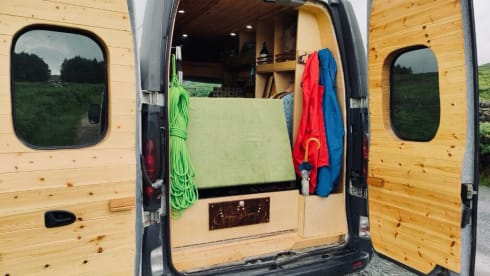 Little Nics  – 2 Berth Solar powered cozy campervan with awning 