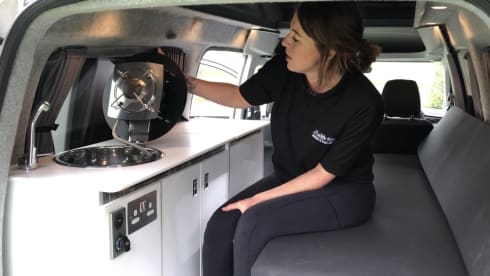 Green  – 2 Berth Mini Camper