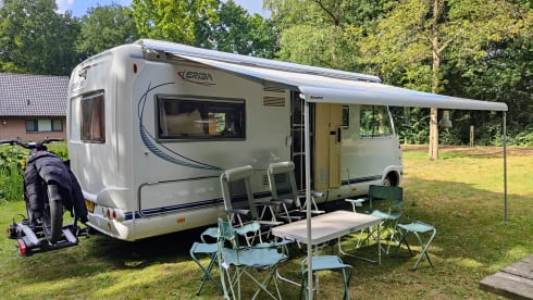 Pino – B Driving license Hymer Automatic 6p - On holiday with Pino 