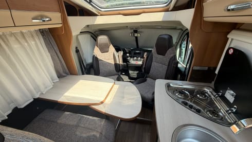 🚐 De Vrijbuiter – Super strakke , complete Fiat semi-integrated 2017