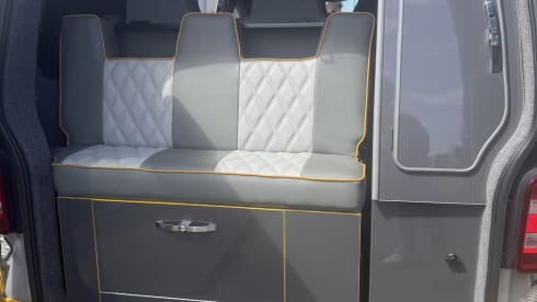 Bumble – 2 berth + 2 kids Volkswagen T6 campervan from 2016