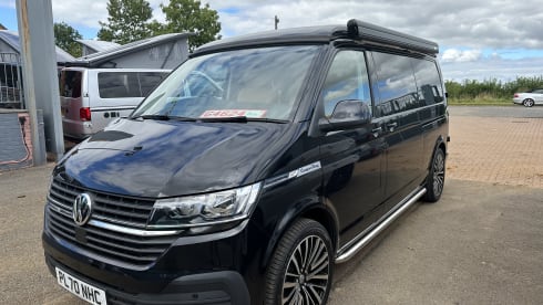 4 berth Volkswagen campervan from 2020