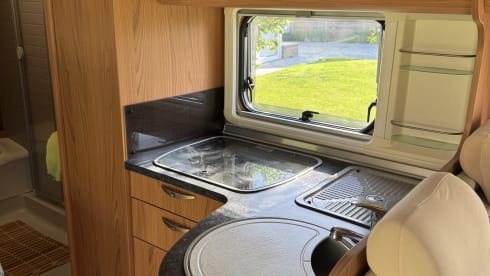 Rik’s camper  – 4p Bürstner integrated uit 2007