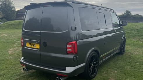 4 berth Volkswagen campervan from 2016
