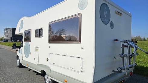 Skulp – Alkoof gezinscamper Skulp 128PK zonnepanelen