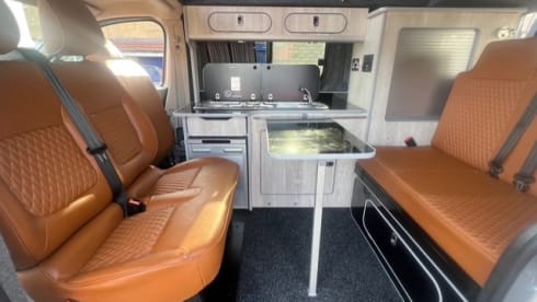 4 berth Renault Trafic campervan from 2015