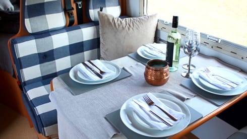 Duke, our Motorhome is ready to jump in and go.