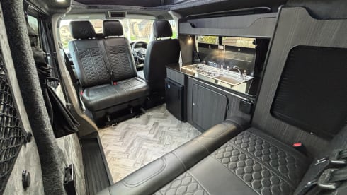 4 berth Volkswagen T6 campervan from 2017