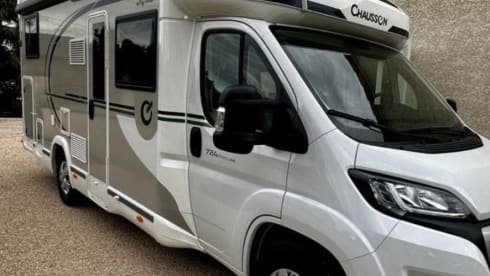 Ruime gezinscamper uit 2024 – 6p Chausson teilintegriert ab 2024