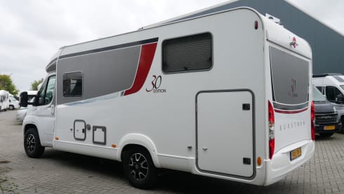 2-seater Bürstner semi-integrated from 2018
