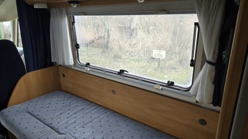 Boffertje On Wheels – Hymer B584 met hefbed, niet de mooiste, wel GOED!